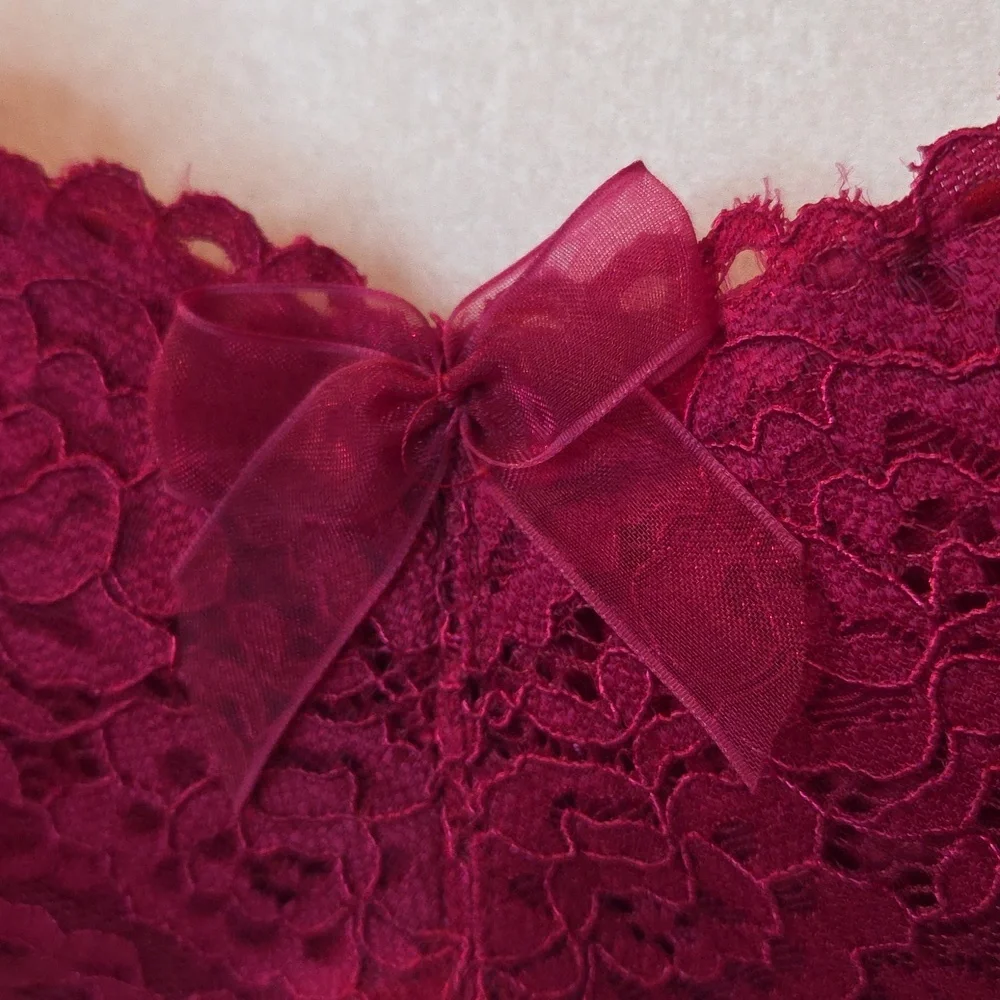 NWT Wacoal b.tempt'd Vibrant Lace Underwire Bra in Pink - Picture 6 of 8